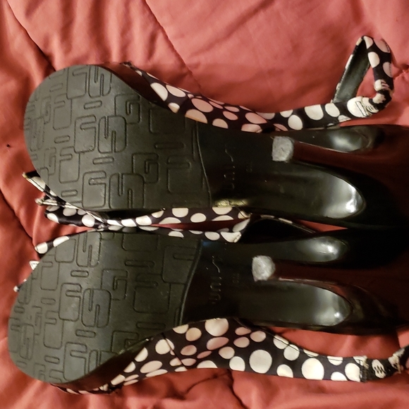 Unisa Polka Dot Heels Size 8 - Picture 6 of 8